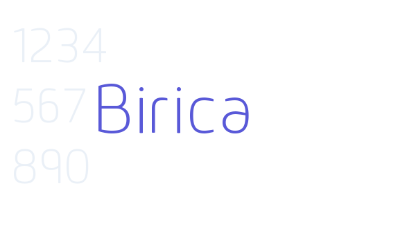 Birica Font