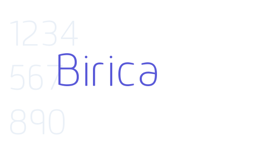 Birica Font Download