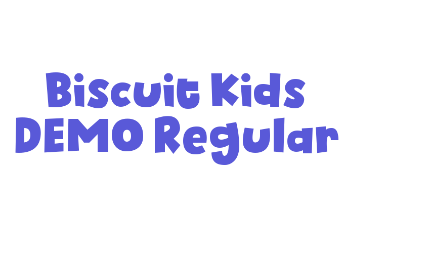 Biscuit Kids DEMO Regular Font Download