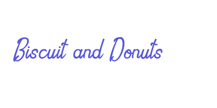 Biscuit and Donuts Font Download