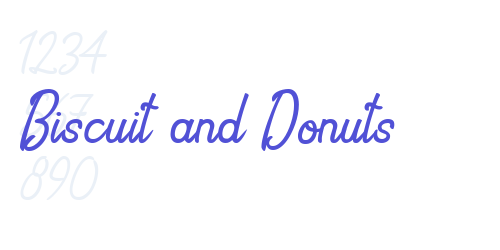 Biscuit and Donuts-font-download