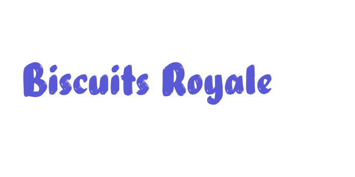 Biscuits Royale Font Download