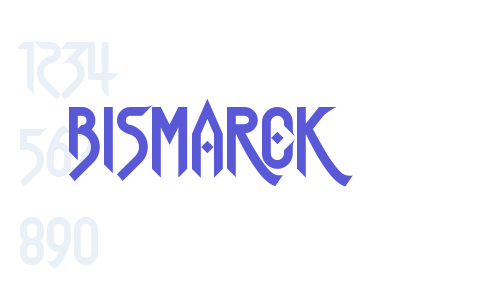 Bismarck Font Download