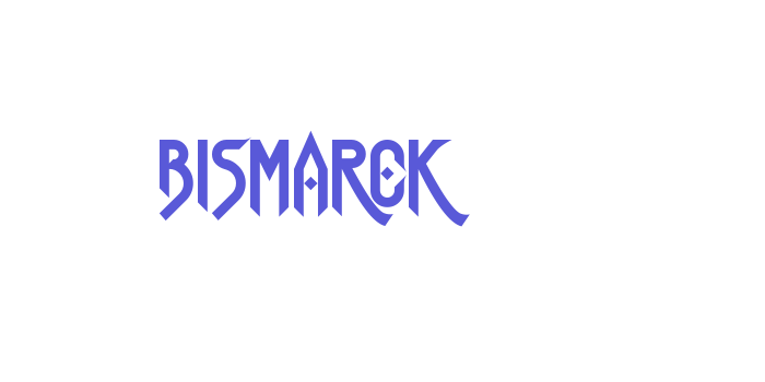 Bismarck Font Download