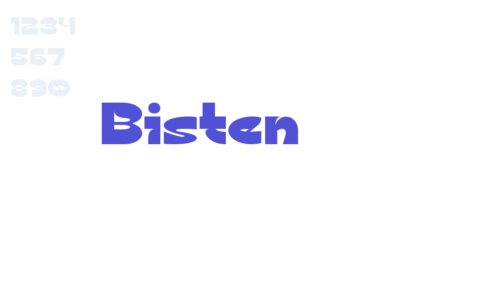 Bisten-font-download