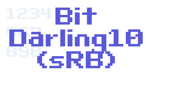 Bit Darling10 (sRB) font free