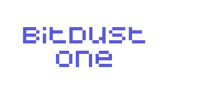 BitDust One Font Download