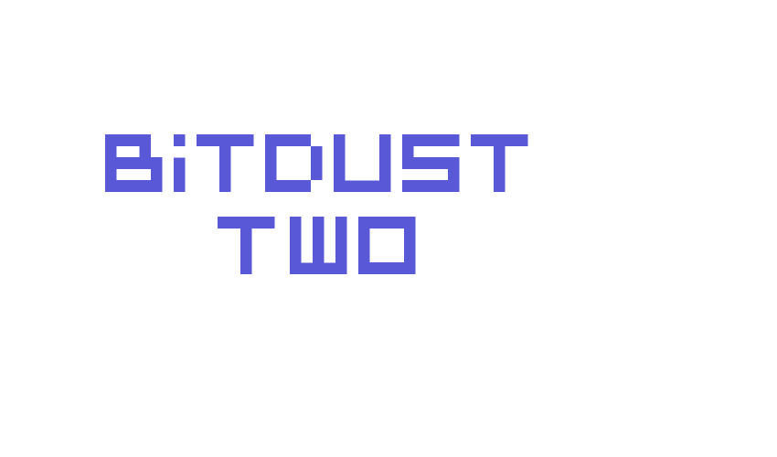 BitDust Two Font Download