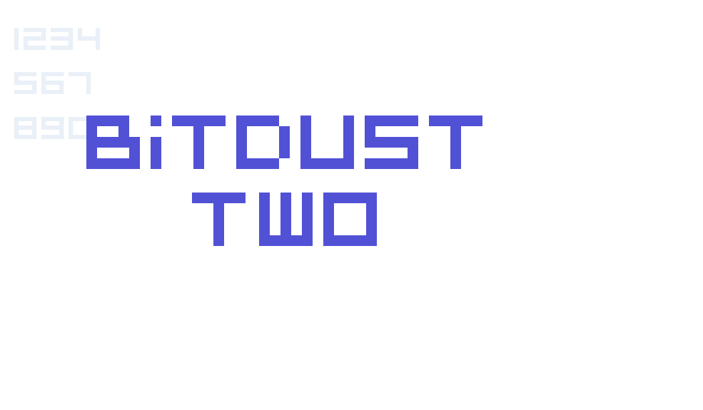 BitDust Two-font-download