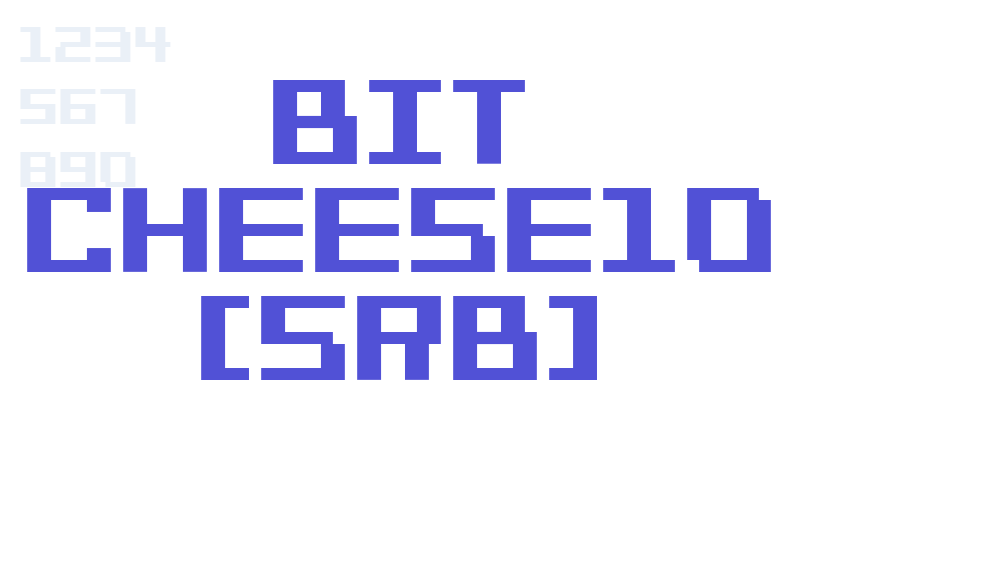 Bit Cheese10 (sRB)-font-download