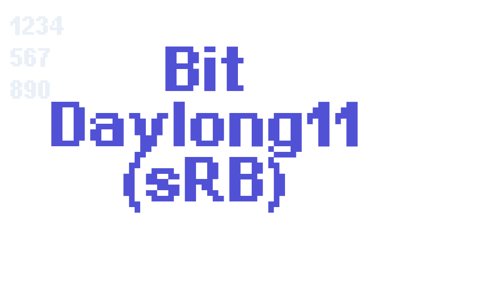 Bit Daylong11 (sRB)-font-download