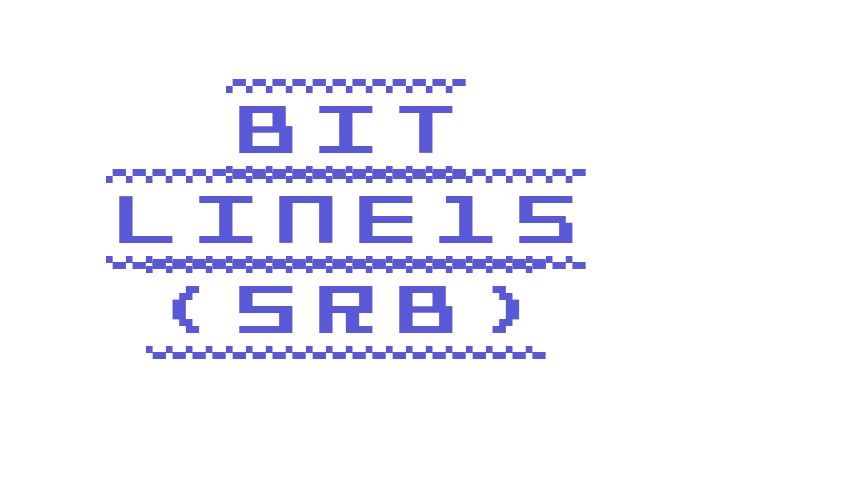 Bit Line15 (sRB) Font Download