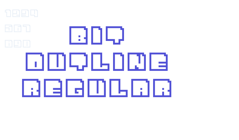 Bit Outline Regular-font-download