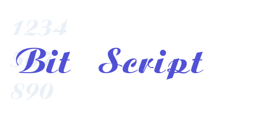 Bit Script-font-download
