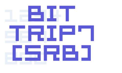 Bit Trip7 (sRB) Font Download