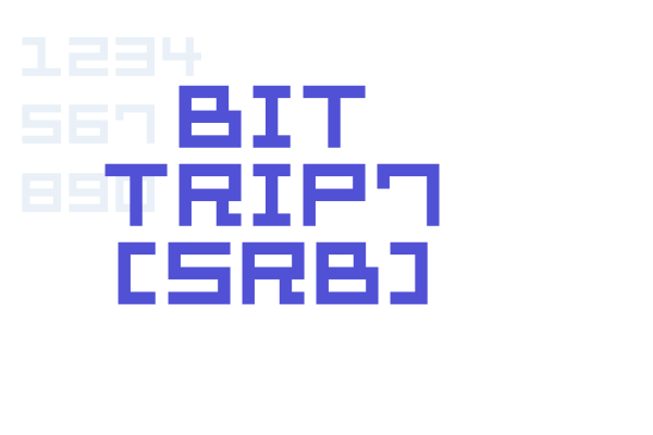 Bit Trip7 (sRB) Font Download