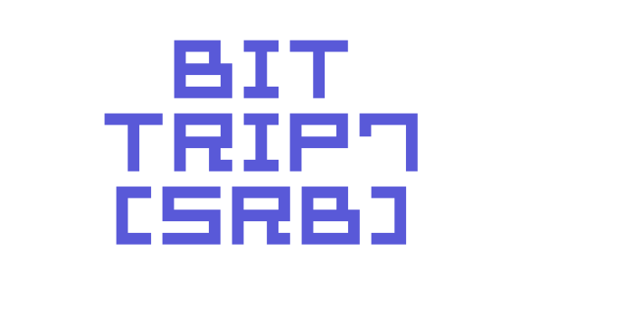 Bit Trip7 (sRB) Font Download