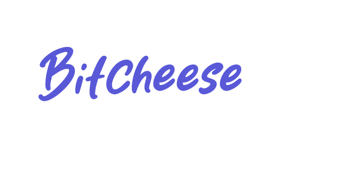 Bitcheese Font