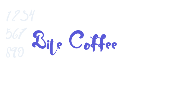 Bite Coffee font free