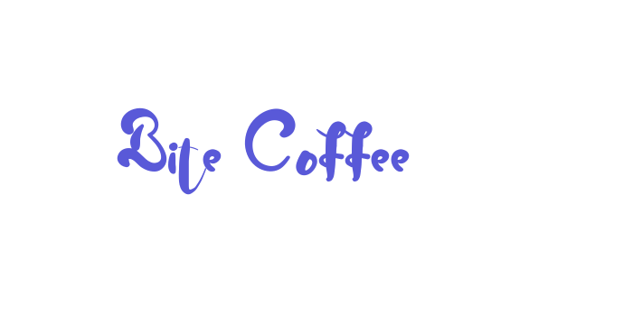 Bite Coffee Font Download