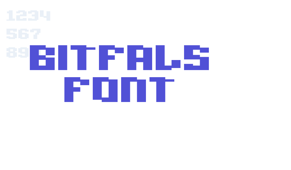 Bitfals Font-font-download