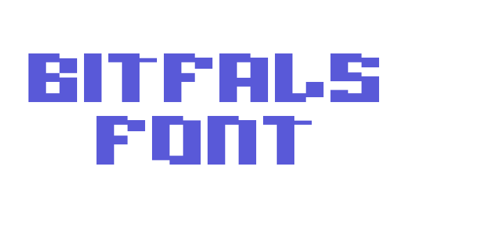 Bitfals Font Font