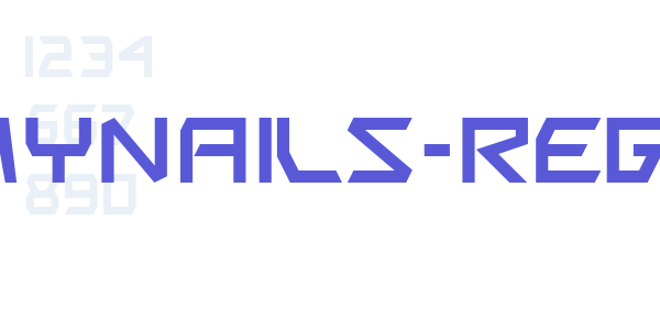 BitingMyNails-Regular font free