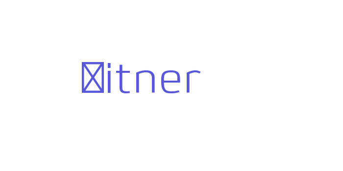 Bitner Font Download