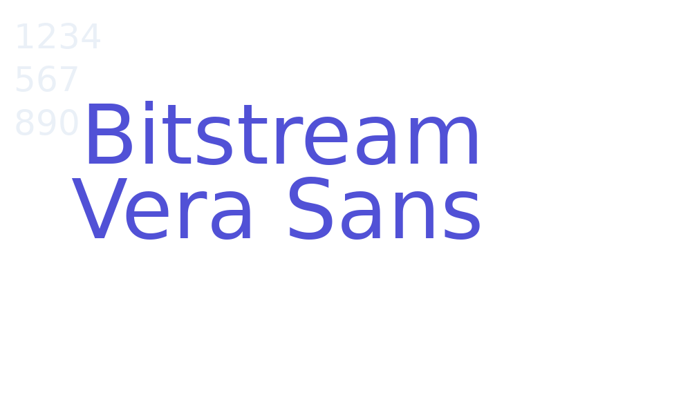 Bitstream Vera Sans-font-download