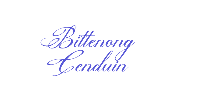 Bittenong Cenduin Font Download