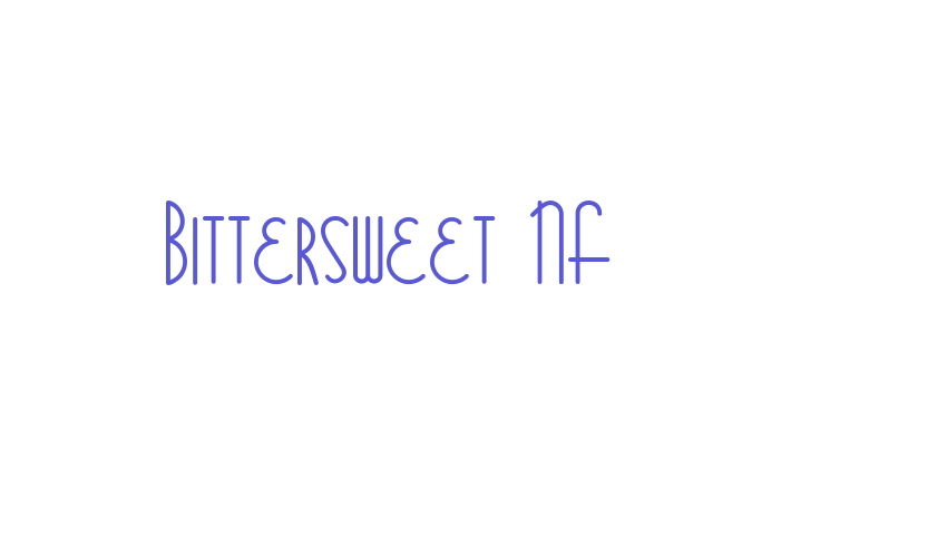 Bittersweet NF Font Download