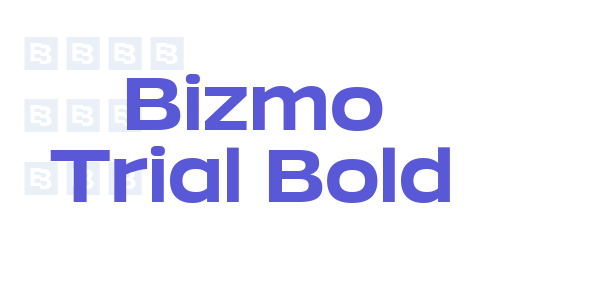 Bizmo Trial Bold font free