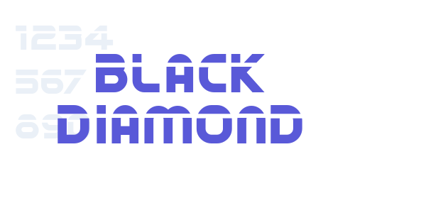 Black Diamond font free