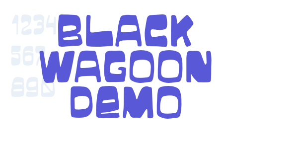 Black Wagoon Demo font free