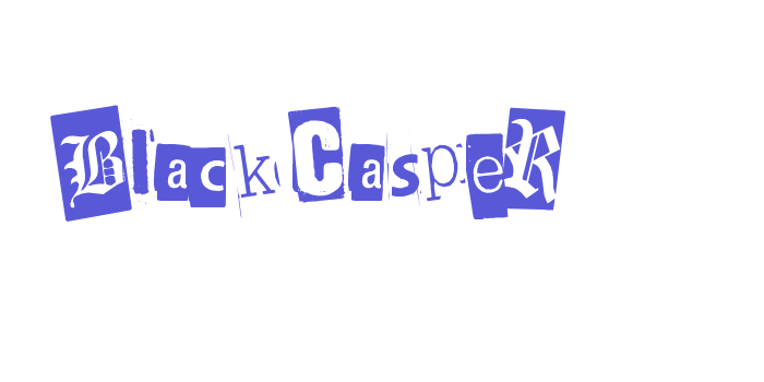 BlackCasper Font Download