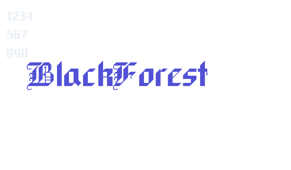 BlackForest-font-download