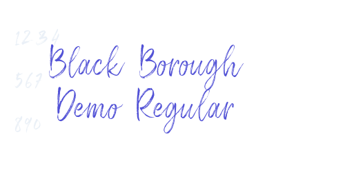 Black Borough Demo Regular-font-download