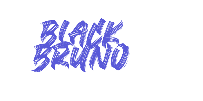 Black Bruno Font Download