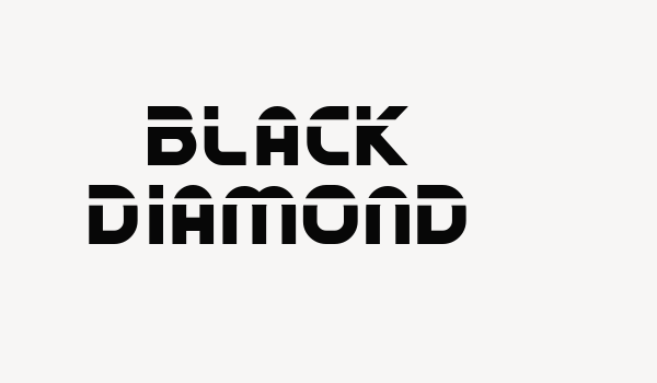 Black Diamond Font