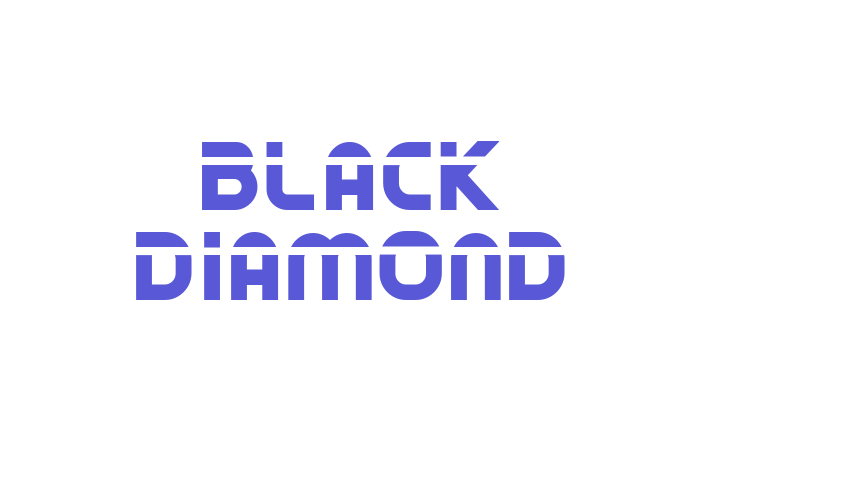 Black Diamond Font Download