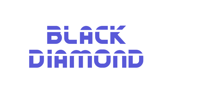 Black Diamond Font Download