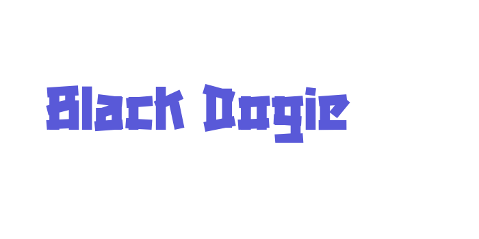 Black Dogie Font Download