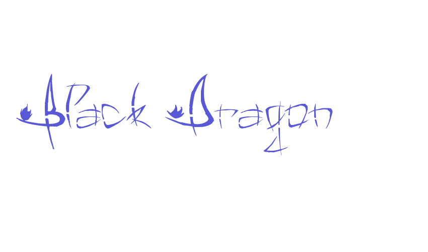 Black Dragon Font Download