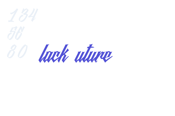 Black Future Font Download