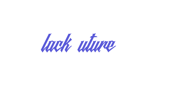 Black Future Font Download