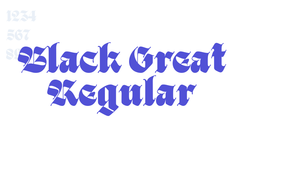 Black Great Regular-font-download