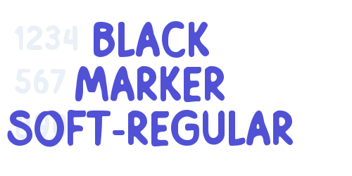 Black Marker Soft-Regular-font-download