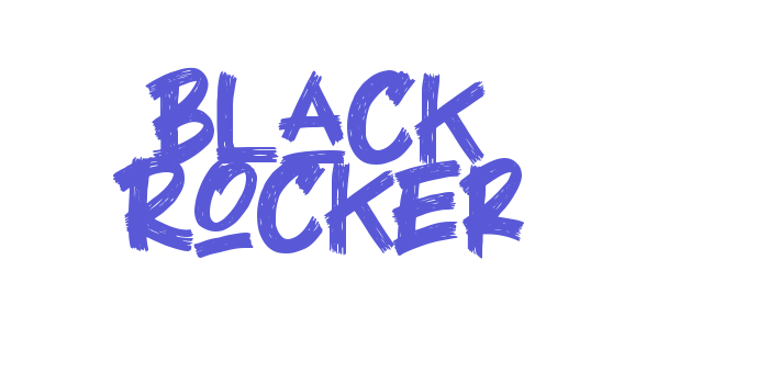 Black Rocker Font Download