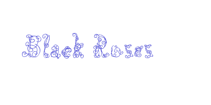 Black Roses Font Download