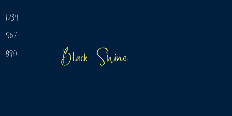 Black Shine